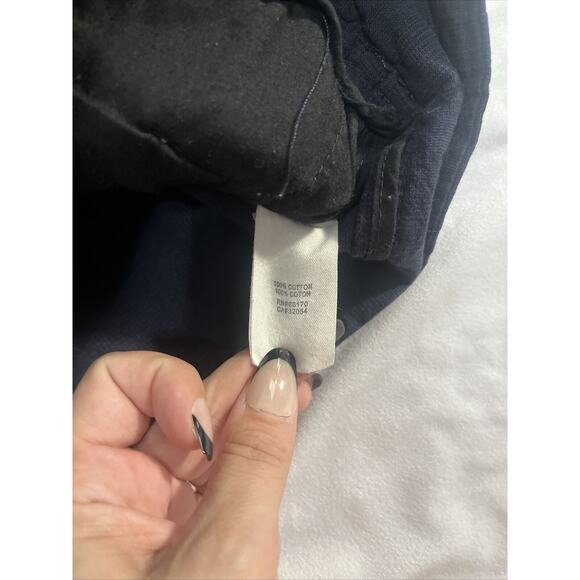 BDG UO Medium Navy Blue 100% Cotton Zip Up Lightweight Jacket - Picture 9 of 12